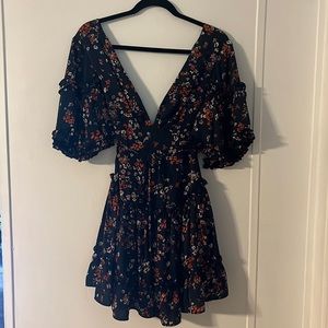 Beautiful soft floral dress from Vici.